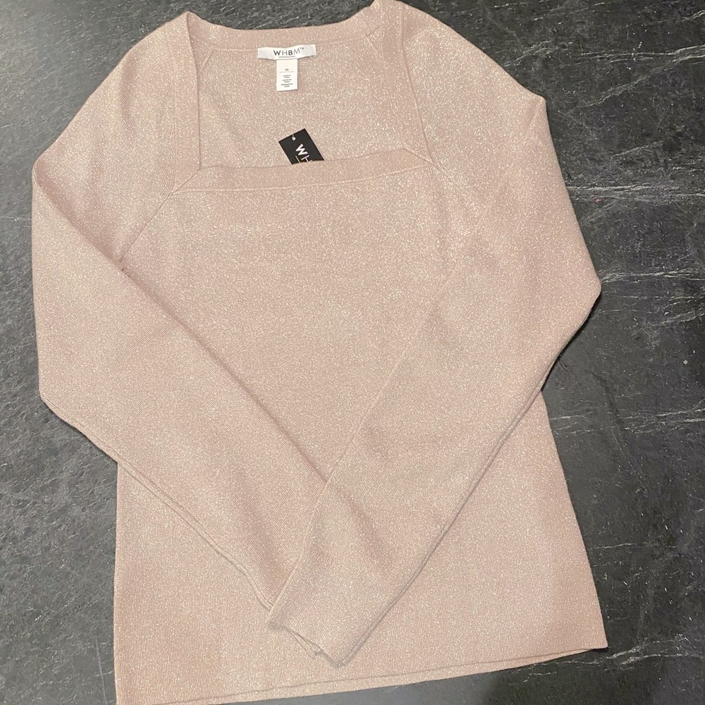 WHBM women’s long sleeve top